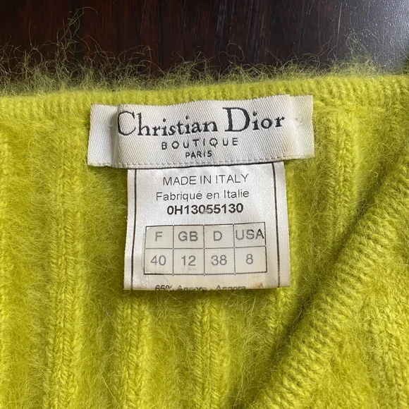 SS 2003 Dior angora sweater - Picture 3 of 5